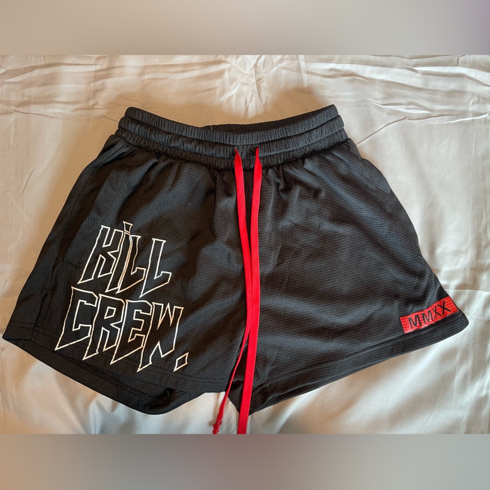 Kill Crew Black Athletic Shorts